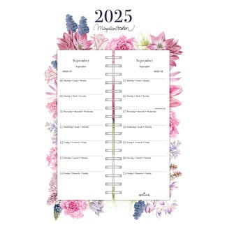 Hallmark Marjolein Bastin Kalender 2025 auf Schild