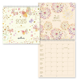 Hallmark Turnowsky Monthly Calendar 2025