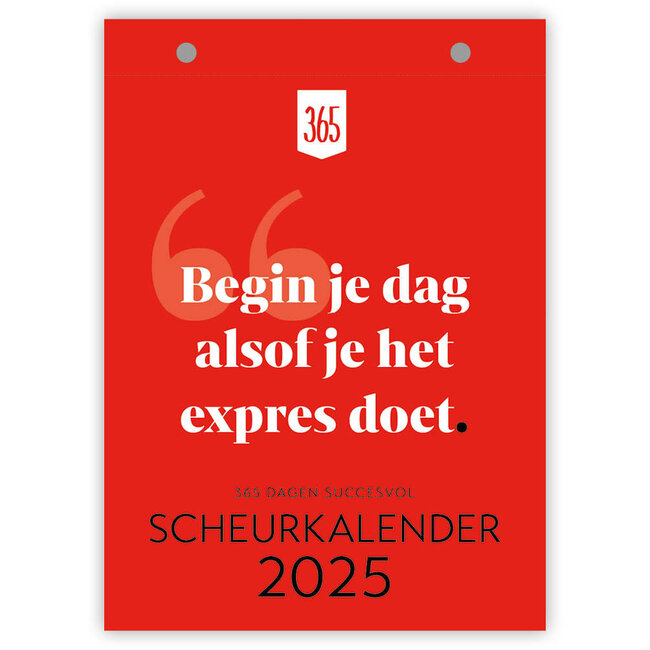 365 Dagen Succesvol Scheurkalender 2025