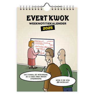 Comello Evert Kwok Week Note Calendar 2025 Outstanding