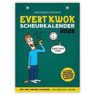 Calendario a strappo Evert Kwok 2025