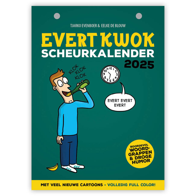 Evert Kwok Scheurkalender 2025