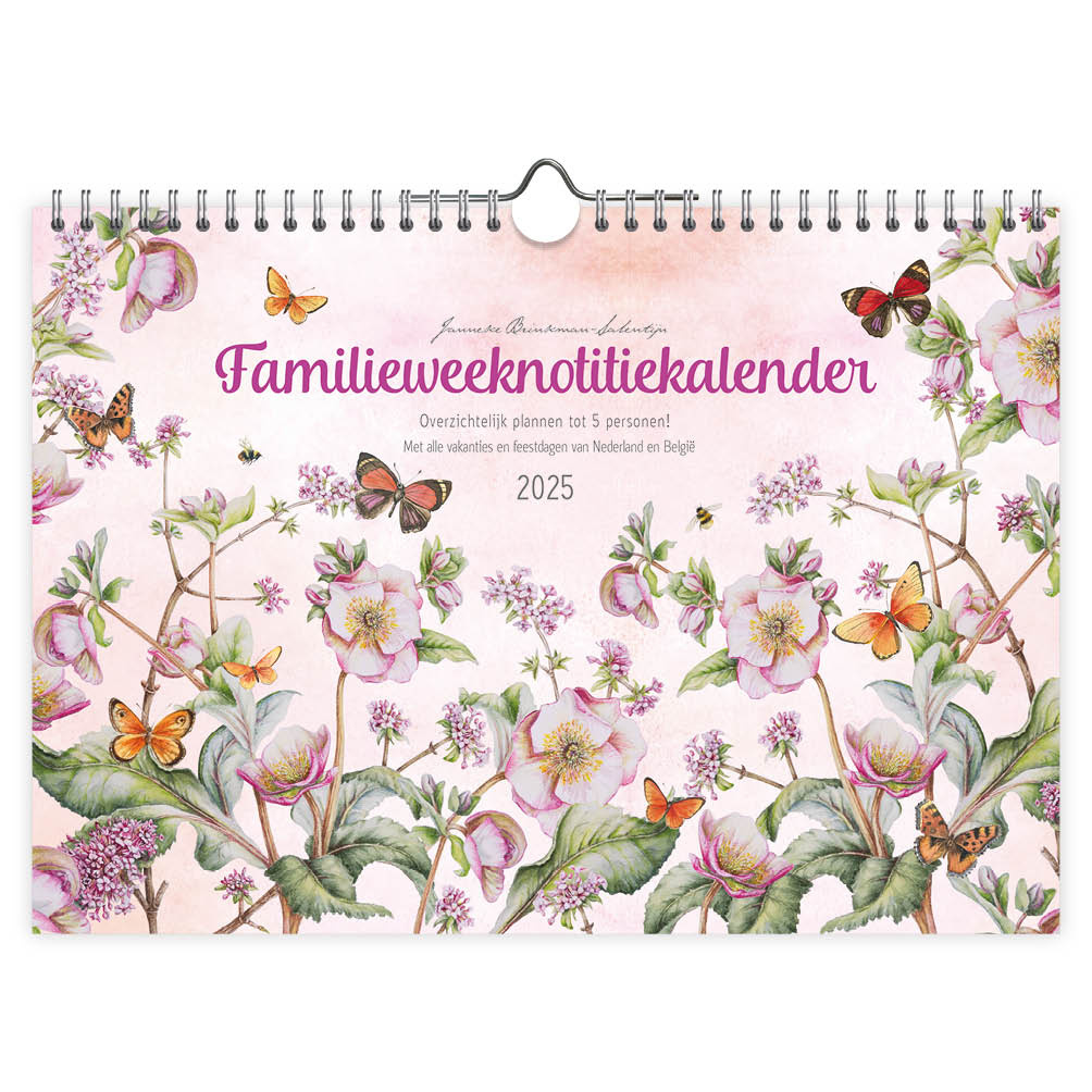 Familie Weeknotitiekalender Janneke Brinkman 2025