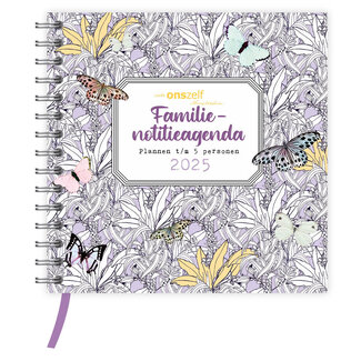 Comello Family Note Agenda 2025 t / m 5 Persons