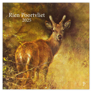 Plenty Gifts Rien Poortvliet Calendar 2025 Nature