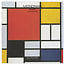 Allaluna Calendario Mondrian 2025