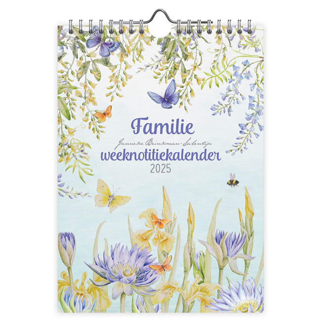 Comello Janneke Brinkman Week note calendar 2025 Golden Rain