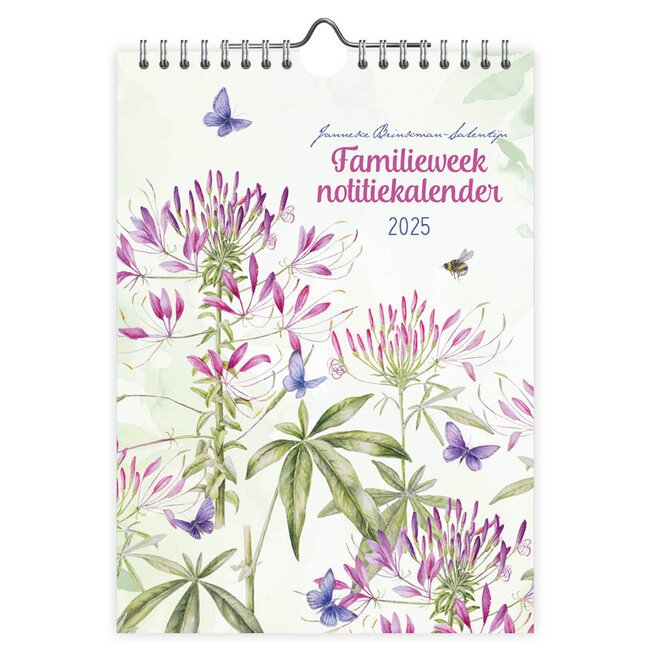 Janneke Brinkman Calendrier hebdomadaire 2025 Moustache de chat