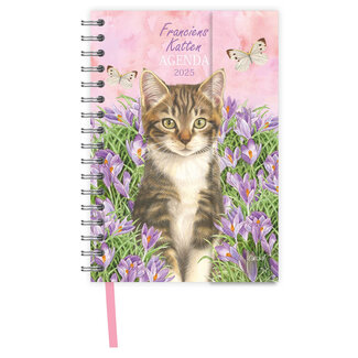 Comello Francien's Cats Spiral Diary 2025 Suus