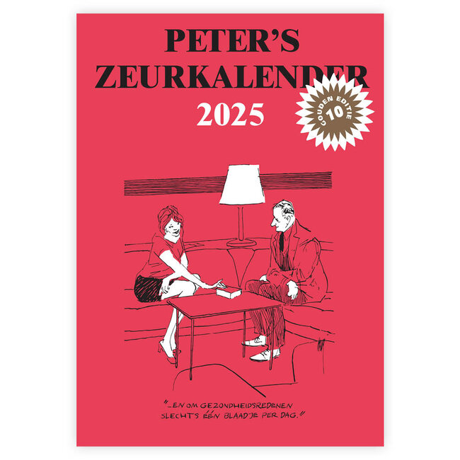 Calendario a strappo Peter van Straaten 2025