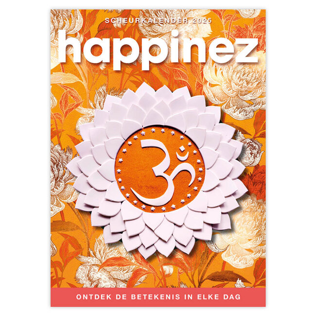 Happinez tear-off calendar 2025