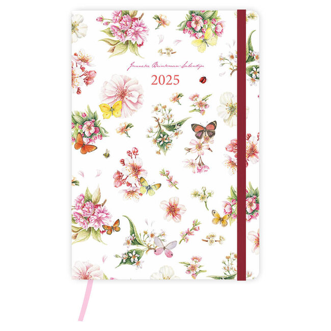 Comello Janneke Brinkman Agenda settimanale 2025 Primavera in fiore