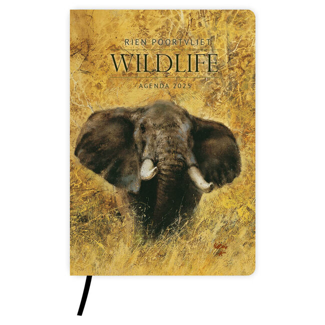 Rien Poortvliet Wochentagebuch 2025 Wildtiere