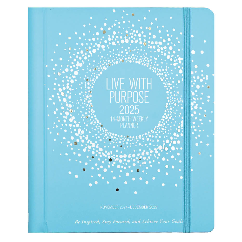 2025 Live with Purpose Planner (16 Months, Sept 2024 to Dec 2025)