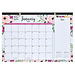 Peter Pauper Desk Pad Kalendar 2025 Floral