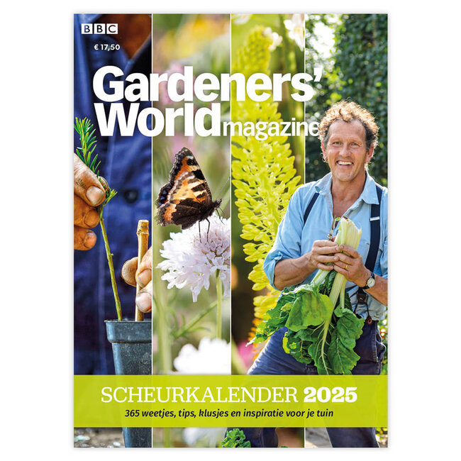 Calendario arrancable Gardeners World 2025