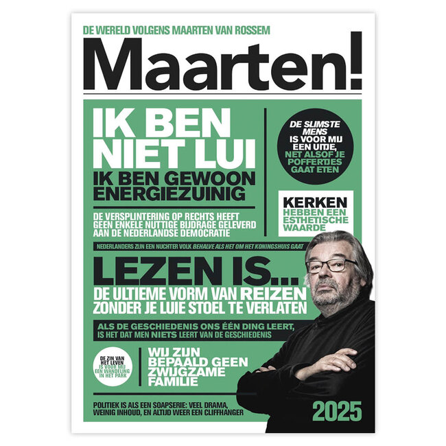 Maarten! Scheurkalender 2025