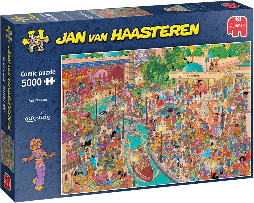 Jan van Haasteren - Efteling Fata Morgana Puzzel 5000 stukjes