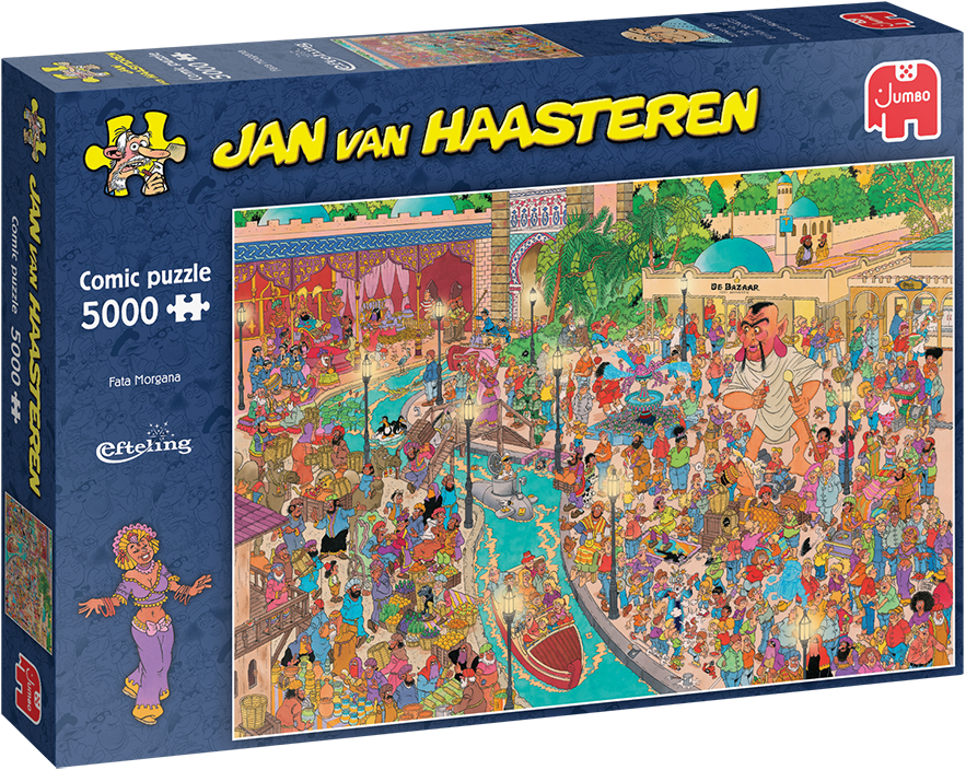 Jan van Haasteren - Efteling Fata Morgana Puzzle 5000 pieces Buy