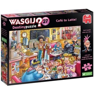 Jumbo Wasgij Destino 27 ¡La cafetería! Puzzle 1000 piezas