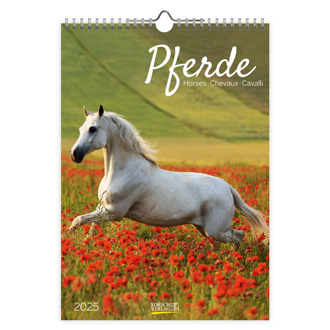 Calendrier Photo Chevaux 2025