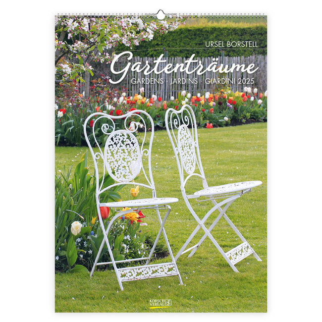 Korsch Verlag Calendario Giardini da sogno 2025