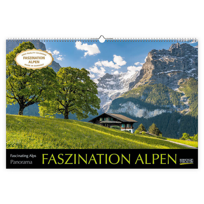 Faszination Alpes Calendario 2025