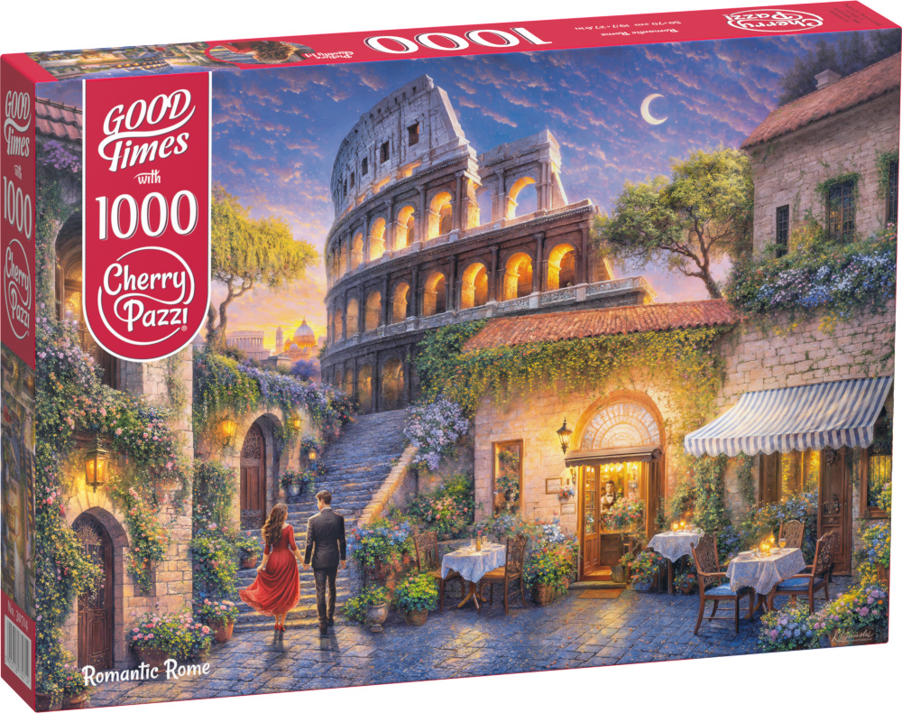 Romantic Rome Puzzel 1000 Stukjes