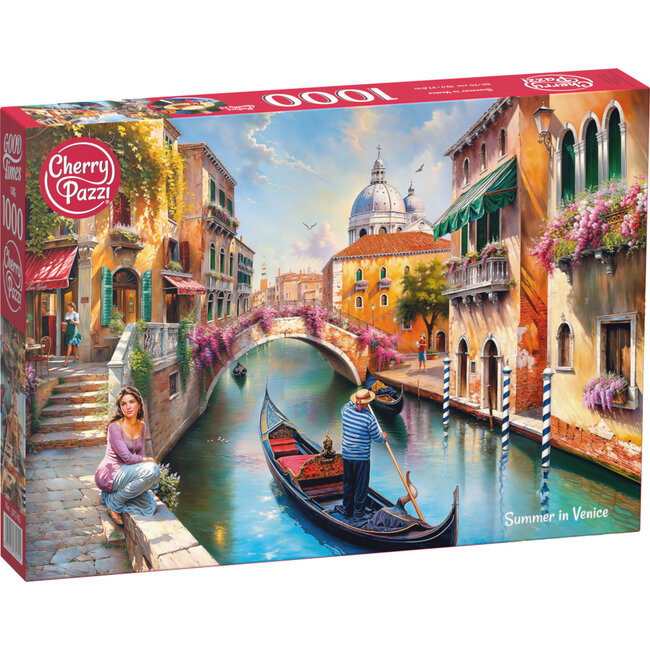 CherryPazzi Summer in Venice Puzzle 1000 Pieces