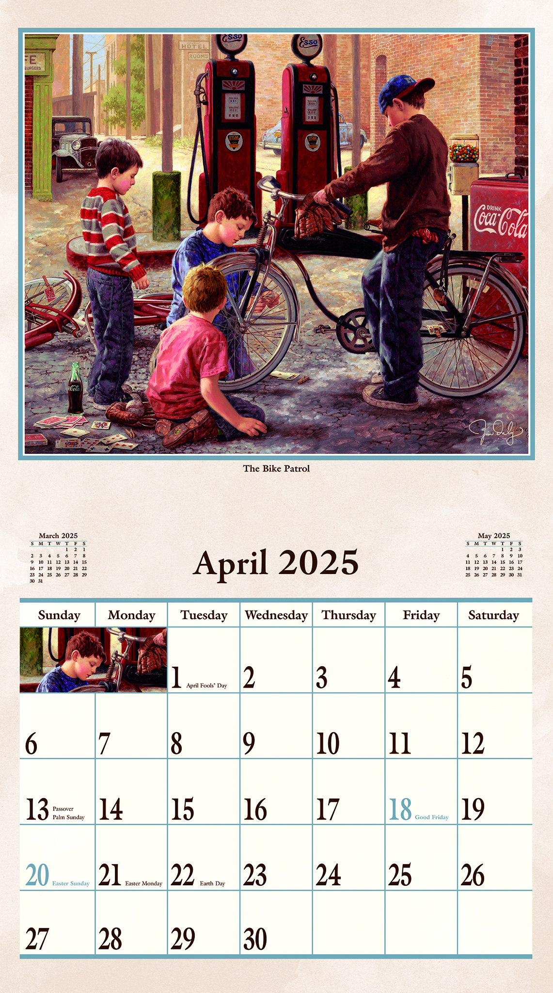 Bygone Days Calendar 2025 