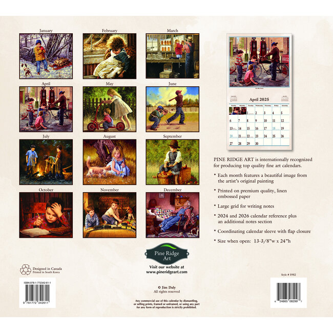 Bygone Days Calendar 2025 