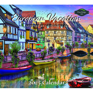 Pine Ridge European Vacation Calendar 2025