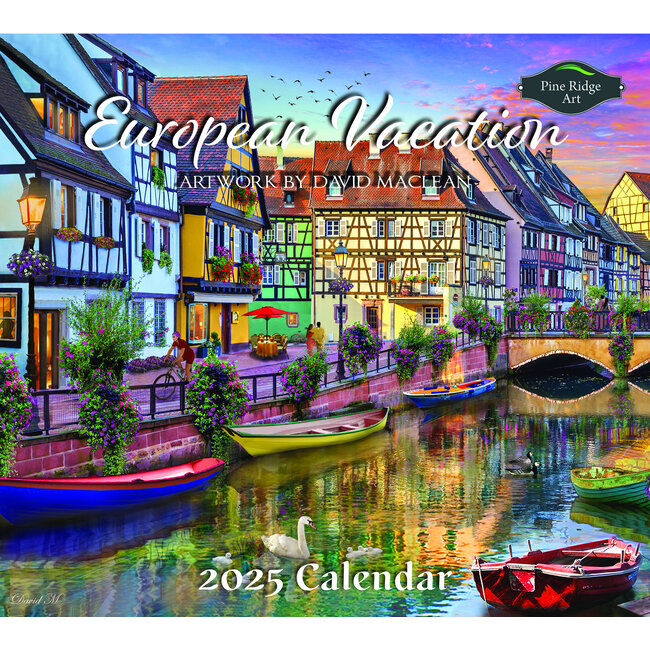 European Vacation Kalender 2025 Kopen? Eenvoudig en snel online