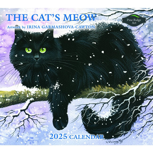 Pine Ridge Calendario "El maullido del gato" 2025