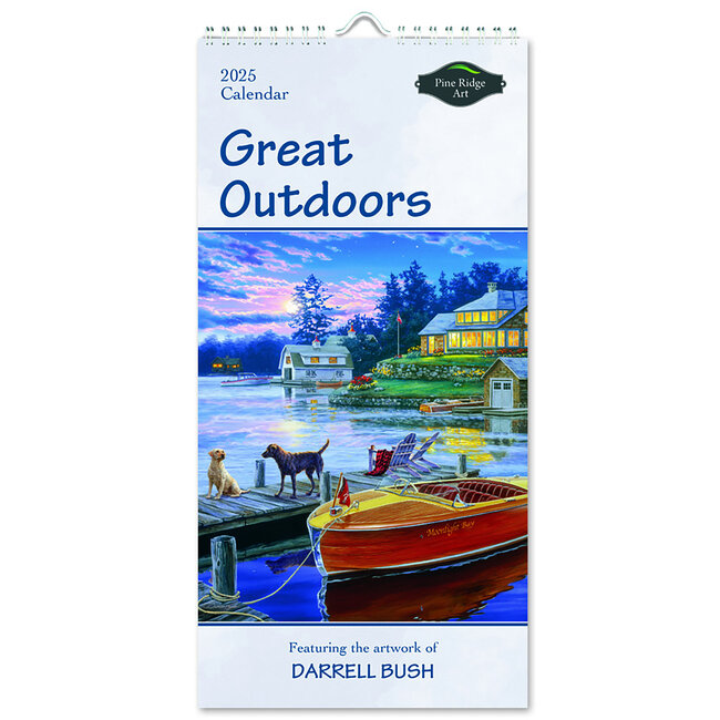 Great Outdoors Calendar 2025 Small