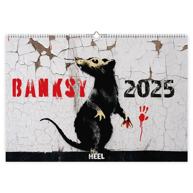 Calendrier Banksy 2025 grand format