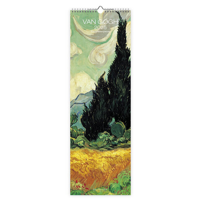 Allaluna van Gogh Slimline Calendar 2025