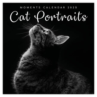The Gifted Stationary Calendrier Portraits de chats 2025