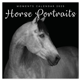 The Gifted Stationary Calendrier des portraits de chevaux 2025