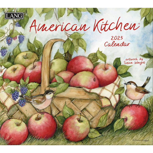 American Kitchen Calendar 2025