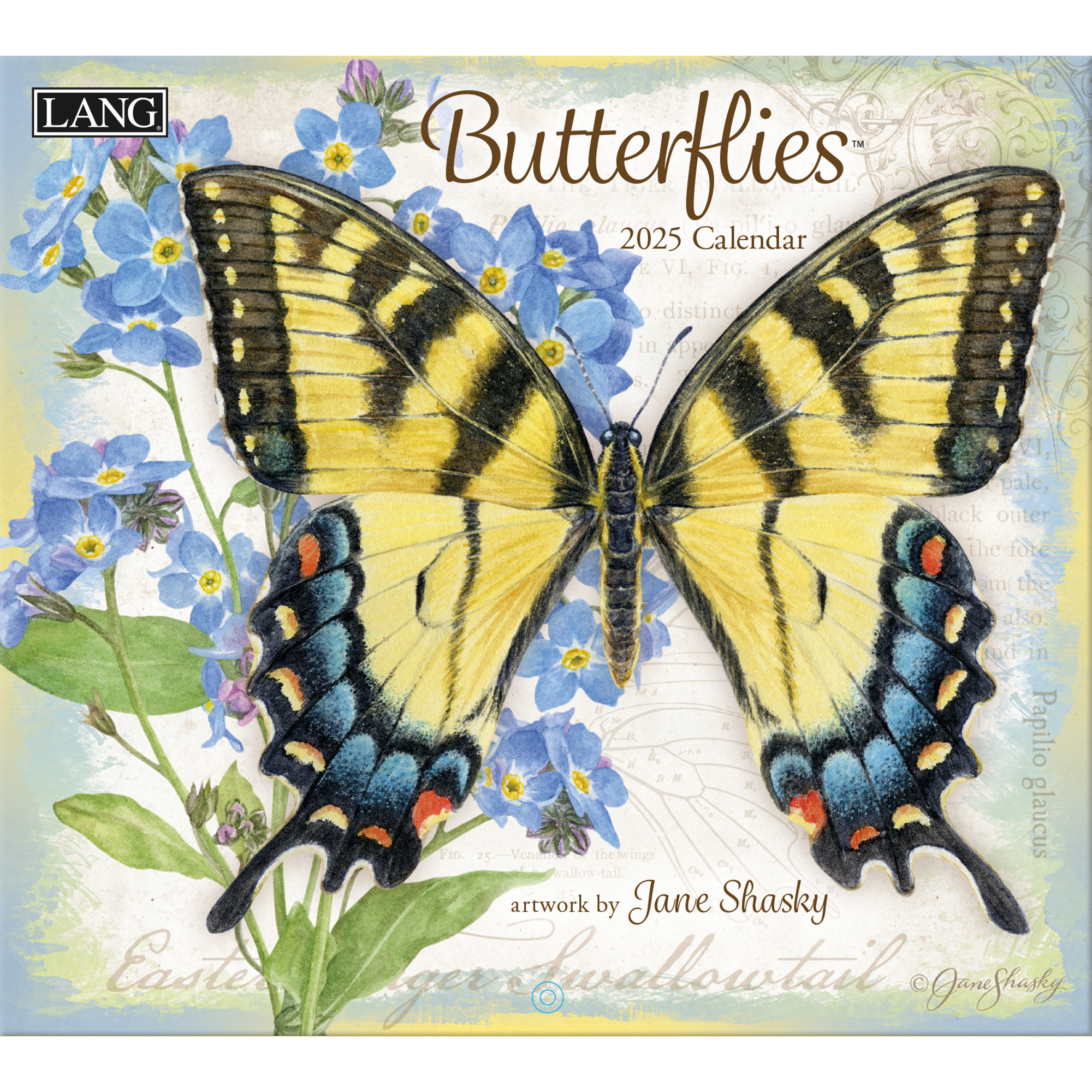 Butterflies Kalender 2025 Kopen? Art Work van Jane Shasky