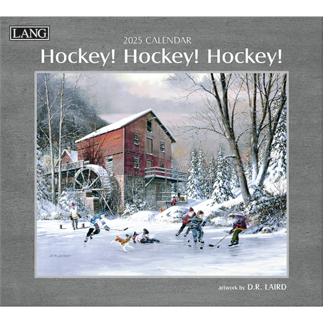 LANG Hockey! Hockey! Hockey! Calendar 2025
