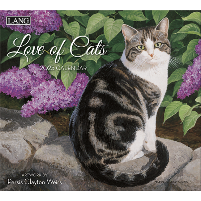 Calendario Love of Cats 2025