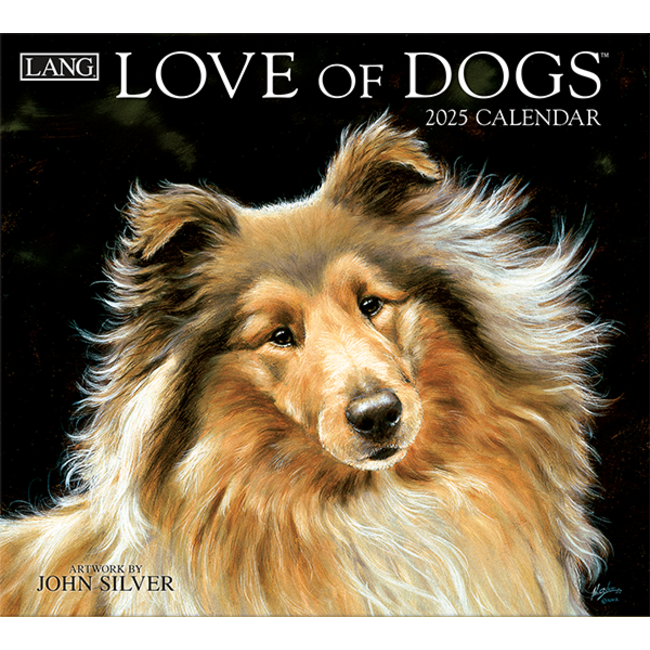 LANG Calendrier de l'amour des chiens 2025