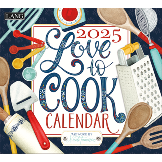 LANG Love to Cook Calendar 2025