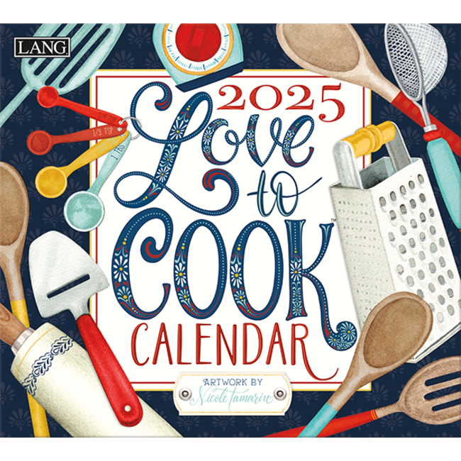 Calendario Love to Cook 2025