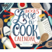 LANG Calendario Amore per la cucina 2025