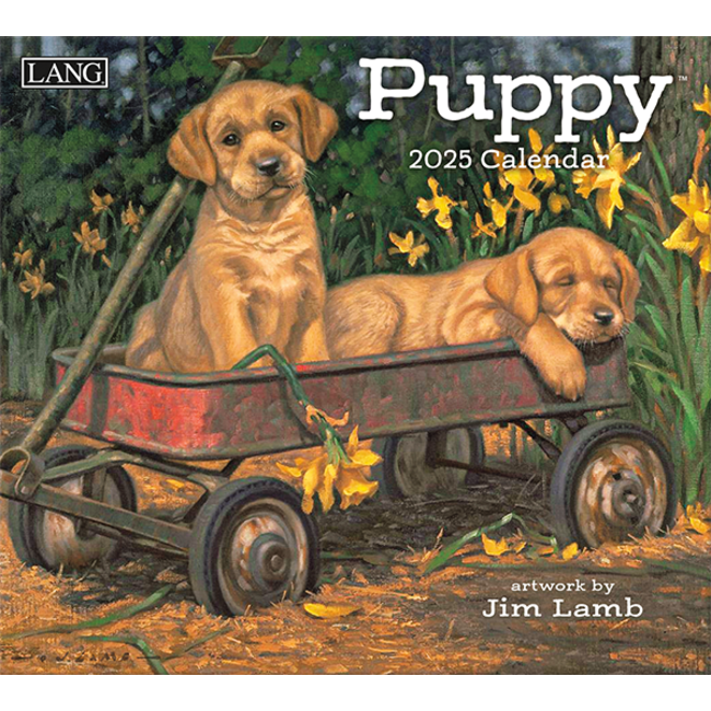 Puppy Calendar 2025