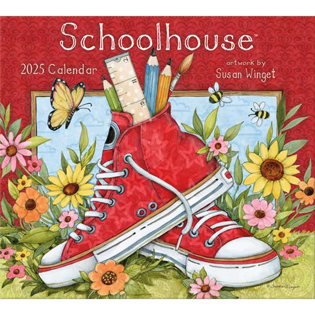 Schoolhouse Calendar 2025