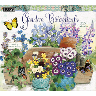 LANG Garten Botanicals Kalender 2025